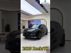 2025 ZEEKR 7X 75kWh RWD 605km Smart Driving Edition New Energy EV SUV Carro elétrico com acionamento automático