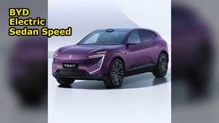 Assento rápido de luxo sedan elétrico BYD