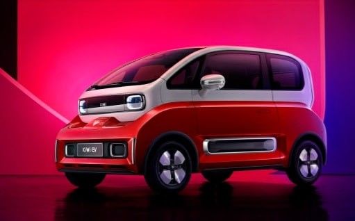 SAIC-GM-Wuling Baojun KiWi EV 12 KWh/100 km para uso doméstico