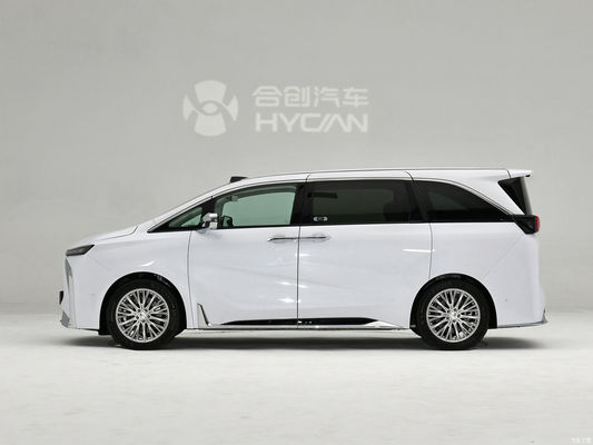 Hycan V09 MPV elétrico chinês de 7 lugares alcance de cruzeiro 762KM
